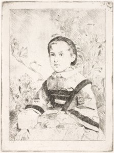 Fräulein Nathalie Wolkonska von Edgar Degas
