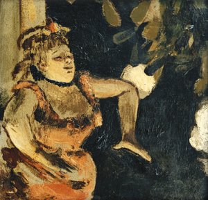 Mlle Becat aux Ambassadeurs von Edgar Degas