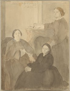Mme. Michel Musson und ihre Töchter, Estelle und Désirée