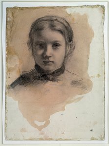Porträt von Giovanna Bellelli (Studie für „Die Bellelli-Familie“) 