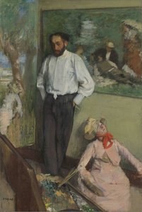 Porträt von Henri Michel-Lévy, ca. 1878 von Edgar Degas