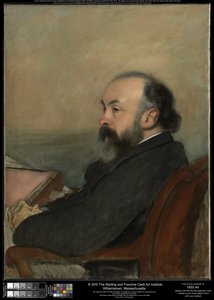 Porträt eines Mannes von Edgar Degas