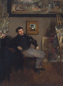 Porträt des Malers Tissot