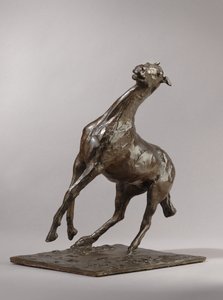 Steigendes Pferd, modelliert ca. 1870er, gegossen 1919-21