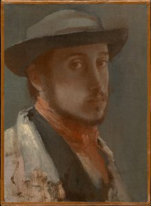Selbstporträt von Edgar Degas