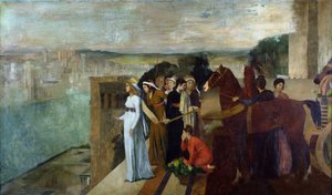 Semiramis baut Babylon, 1861