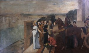 Semiramis baut Babylon, 1861