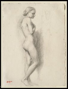 Stehender Akt, ca. 1860-1865