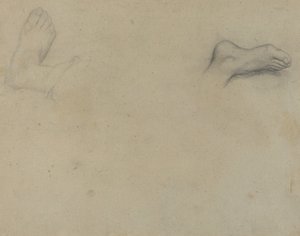 Studien von Füßen [verso]