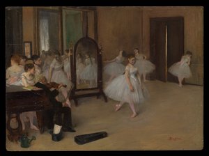 Die Tanzklasse von Edgar Degas