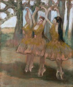 Der griechische Tanz von Edgar Degas