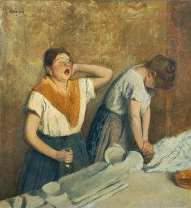 Die Wäscherinnen von Edgar Degas