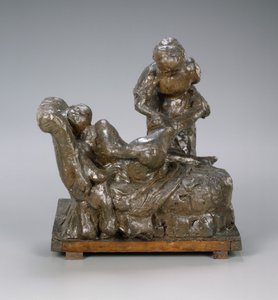 Die Masseuse, Gruppe, Mitte der 1890er Jahre