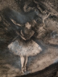 Der Ballettmeister (Detail) (ausgeführt in Zusammenarbeit mit Ludovic Lepic)