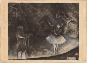Der Meister des Balletts (ausgeführt in Zusammenarbeit mit Ludovic Lepic)
