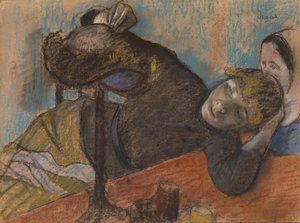Die Modistin, ca. 1882 von Edgar Degas