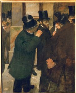 Die Pariser Börse von Edgar Degas
