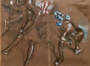 Drei Tänzerinnen von Edgar Degas