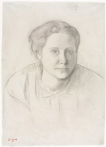 Victoria Dubourg, ca. 1866 von Edgar Degas