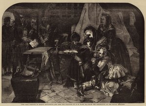 Der letzte Abschied von Marie Antoinette und ihrem Sohn von Edgar Melville Ward
