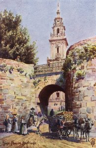 Nordspanien: Lugo, Das Santiago-Tor
