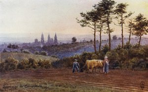 Nordspanien: Santiago de Compostela, von der Lugo-Straße