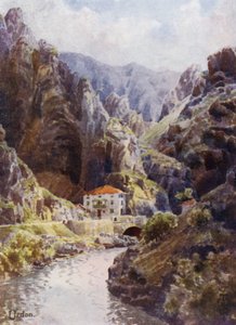 Nordspanien: Die Deva-Schlucht, Urdon von Edgar T. A. Wigram