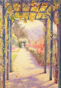 Eine italienische Pergola von Edith Helena Adie