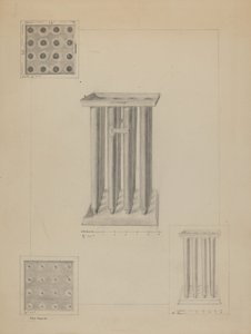 Kerzenform von Edith Magnette