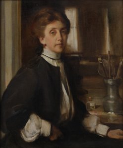 Selbstporträt von Edith Mitchill Prellwitz
