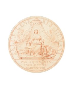 Der Frieden von Aachen, 1748 von Edmé Bouchardon