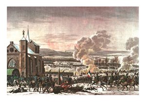 Die Schlacht bei Eylau, 9. Februar 1807, ca. 1850