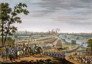 Der Einzug der Franzosen in Moskau, 14. September 1812