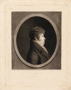 Porträt des Dirigenten und Komponisten Gaspare Spontini 1774-1851