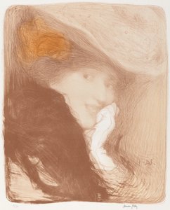 Die Lachende: Madame Albert Besnard von Edmond Aman Jean