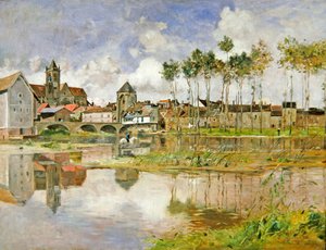 Moret-sur-Loing von Edmond Charles Yon