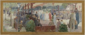 Skizze für den Festsaal von Maisons-Alfort: Hommage an das Verdienst