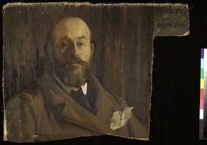 Porträt von Paul Albert Besnard (Fragment), ca. 1896