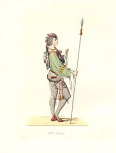 Flämischer Militärdiener von Edmond Lechevallier Chevignard