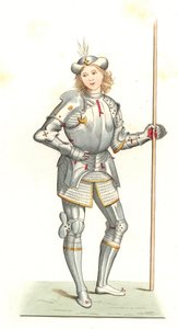 Italienischer Schütze von Edmond Lechevallier Chevignard
