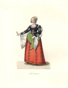 Frau aus Kastilien, Spanien