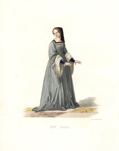 Hofdame am Hof von Franz I.