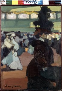 Auf dem Ball von Edmond Lempereur