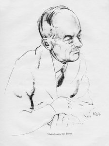 Dr. Edvard Beneš, tschechoslowakischer Staatsmann, 1935