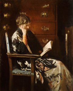 Mary beim Lesen