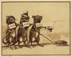Illustration für Drei blinde Mäuse