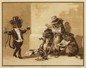 Illustration für Drei blinde Mäuse