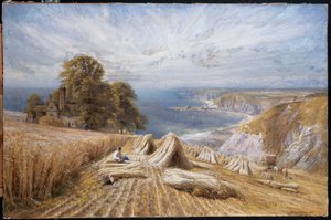 Ernte an der Südküste, 1869 von Edmund George Warren