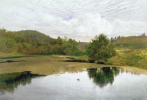 Der Teich, 1860 von Edmund George Warren