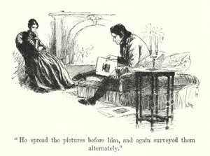 Illustration für Jane Eyre von Charlotte Bronte von Edmund Henry Garrett